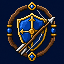 ConquestMC blue shield and bow emblem